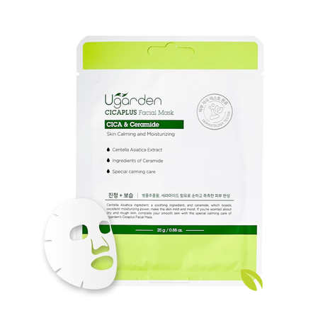 Ugarden Cicaplus Facial Mask - 10 ks